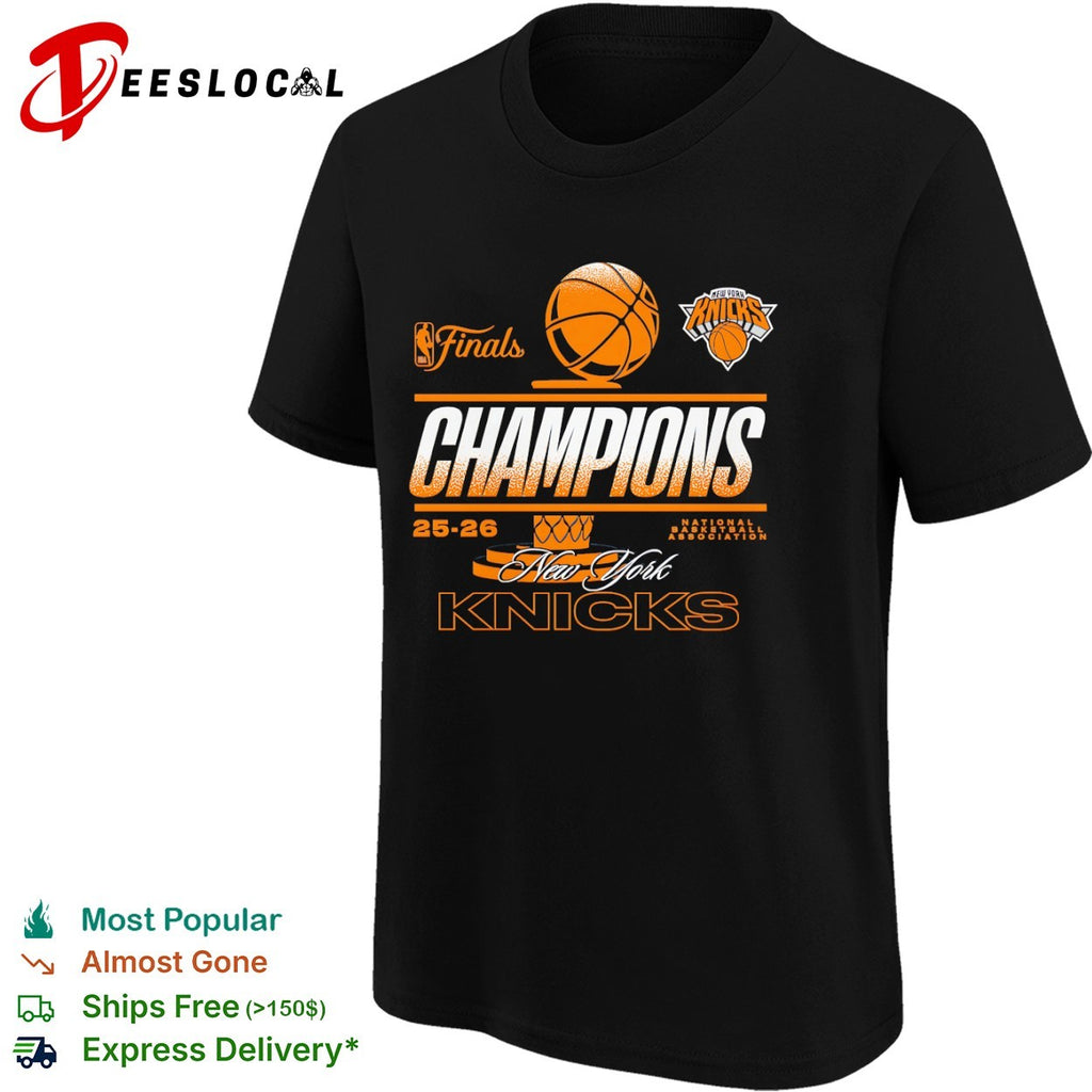 New York Knicks 2025 2026 Finals Champions National Basketball Association team shirt
