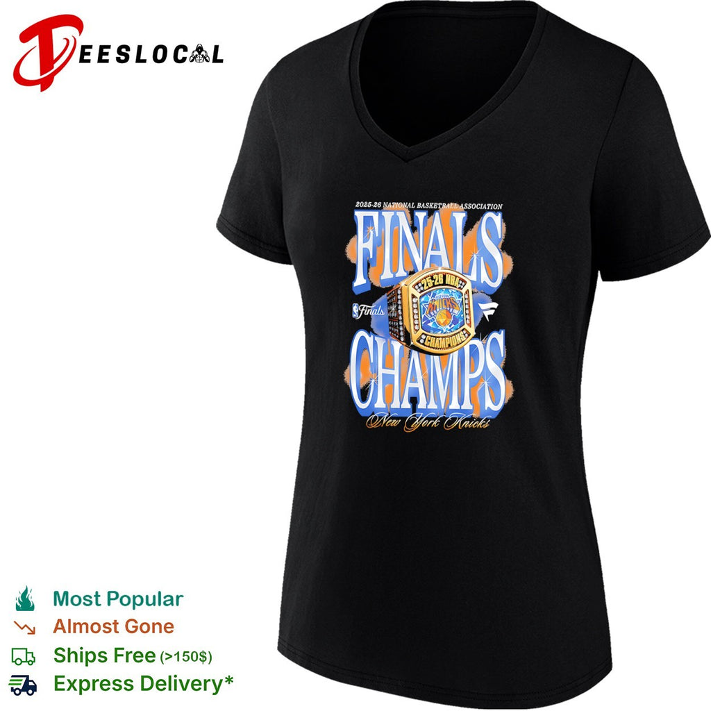 New York Knicks 2025 2026 National Basketball Association Finals Champs shirt