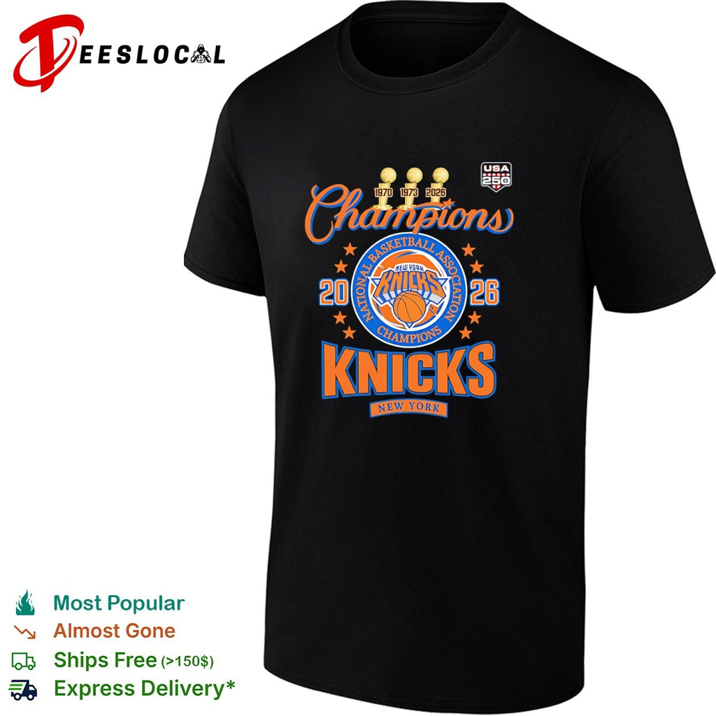 New York Knicks 2026 Champions National Basketball Association shirt