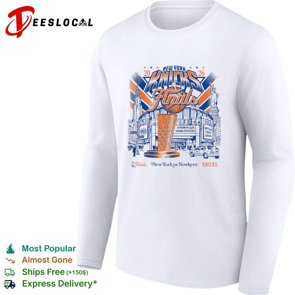 New York Knicks 2026 Finals 4 Penn Plaza Vania Station Madison Square Garden shirt