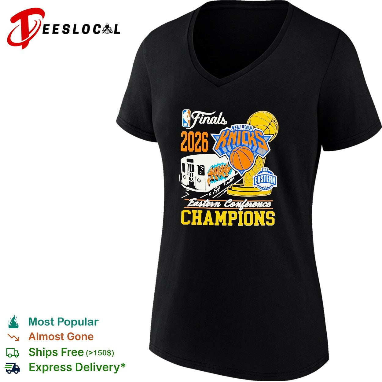 New York Knicks 2026 Finals Eastern Conference Champions subway graffiti art shirt