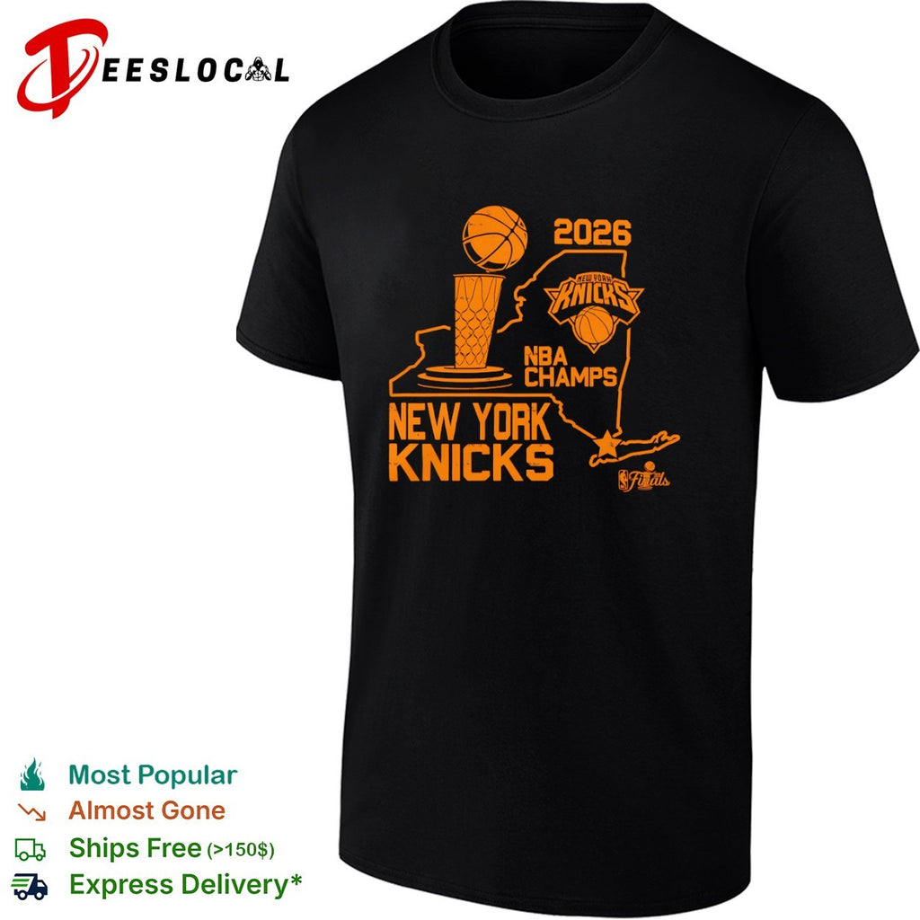 New York Knicks 2026 NBA Champs Finals shirt