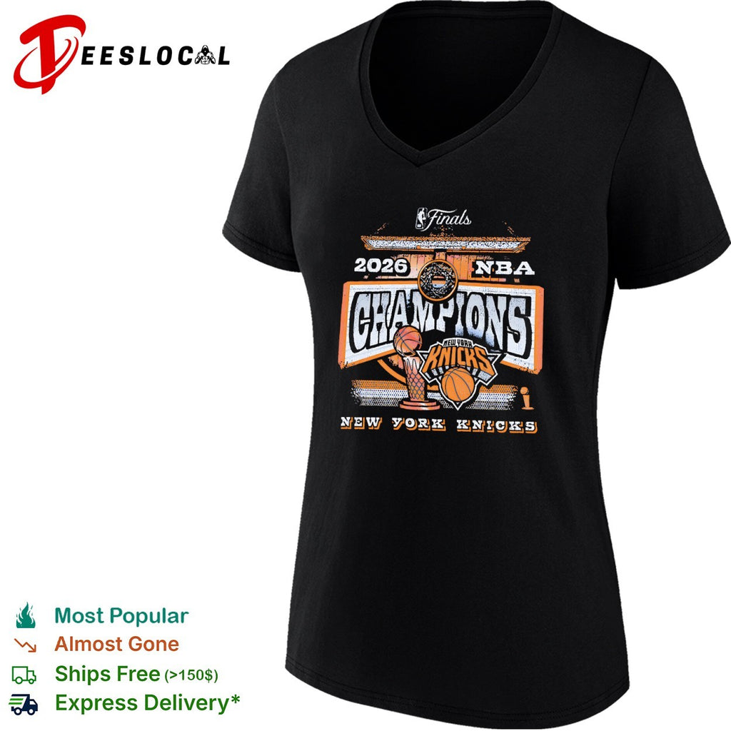 New York Knicks 2026 NBA Finals Champions vintage shirt
