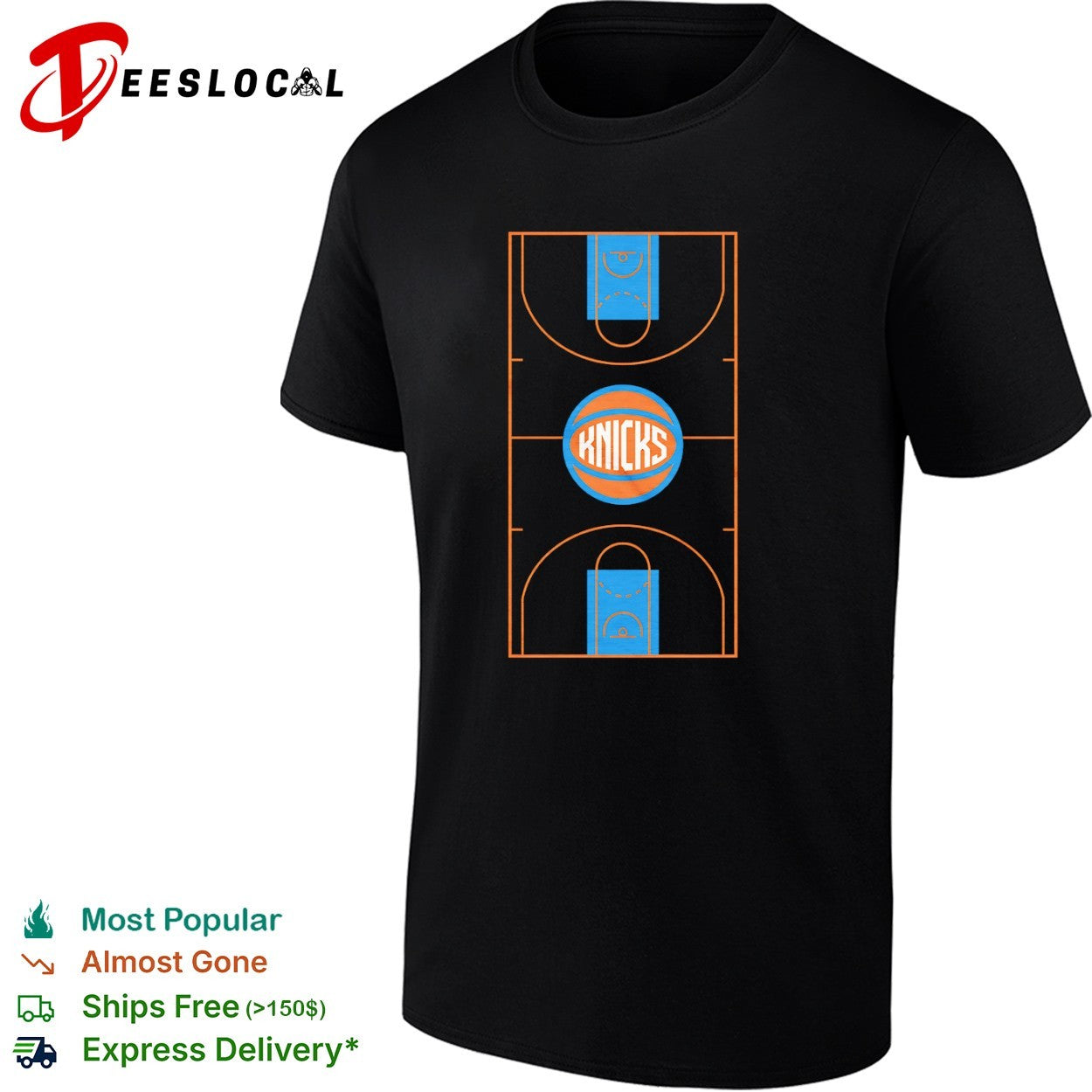 New York Knicks Basketball Court shirt