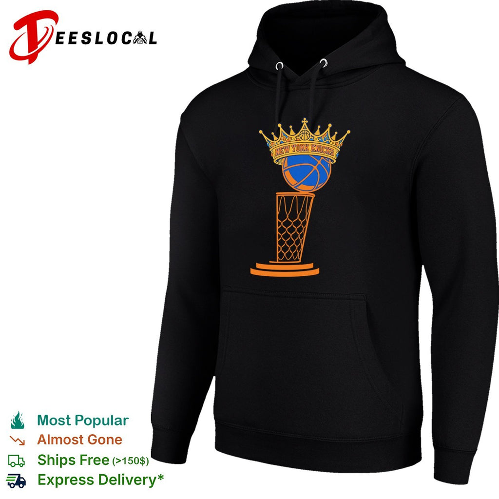 New York Knicks Basketball Crown Championship Trophy Celebration Team Logo shirt