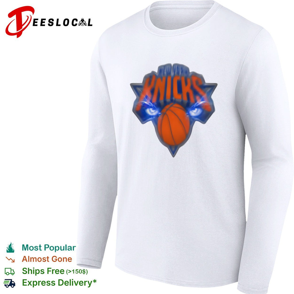 New York Knicks Basketball Eyes Lightning Storm shirt