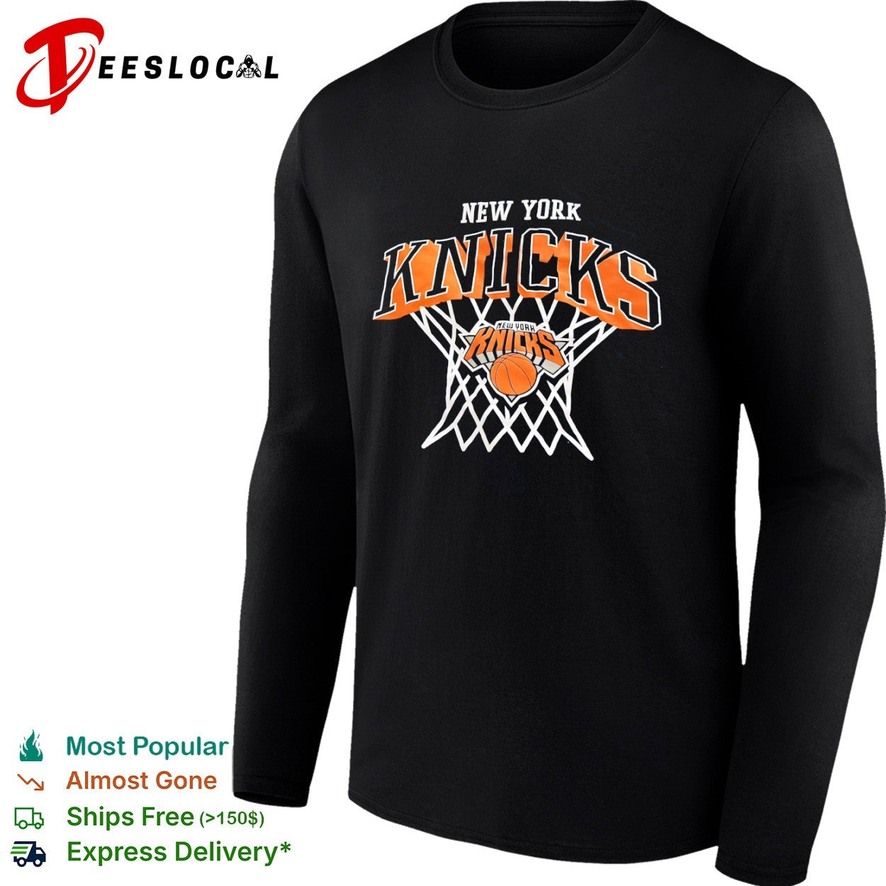 New York Knicks Basketball Logo Wordmark Team shirt
