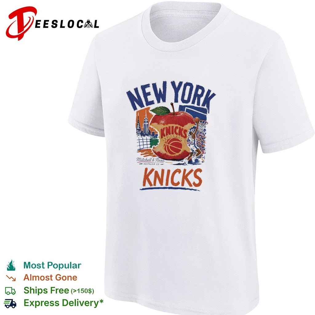 New York Knicks Big Apple Basketball team shirt