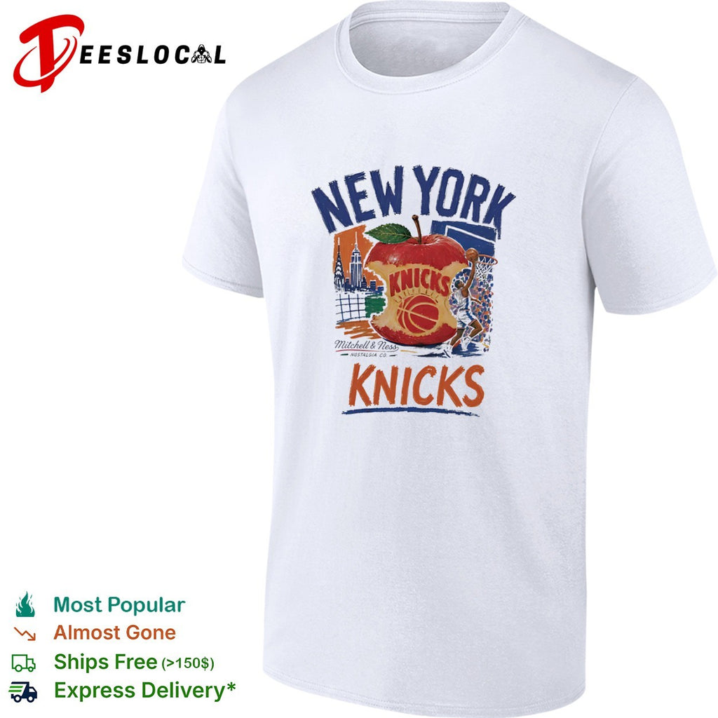 New York Knicks Big Apple Basketball team shirt