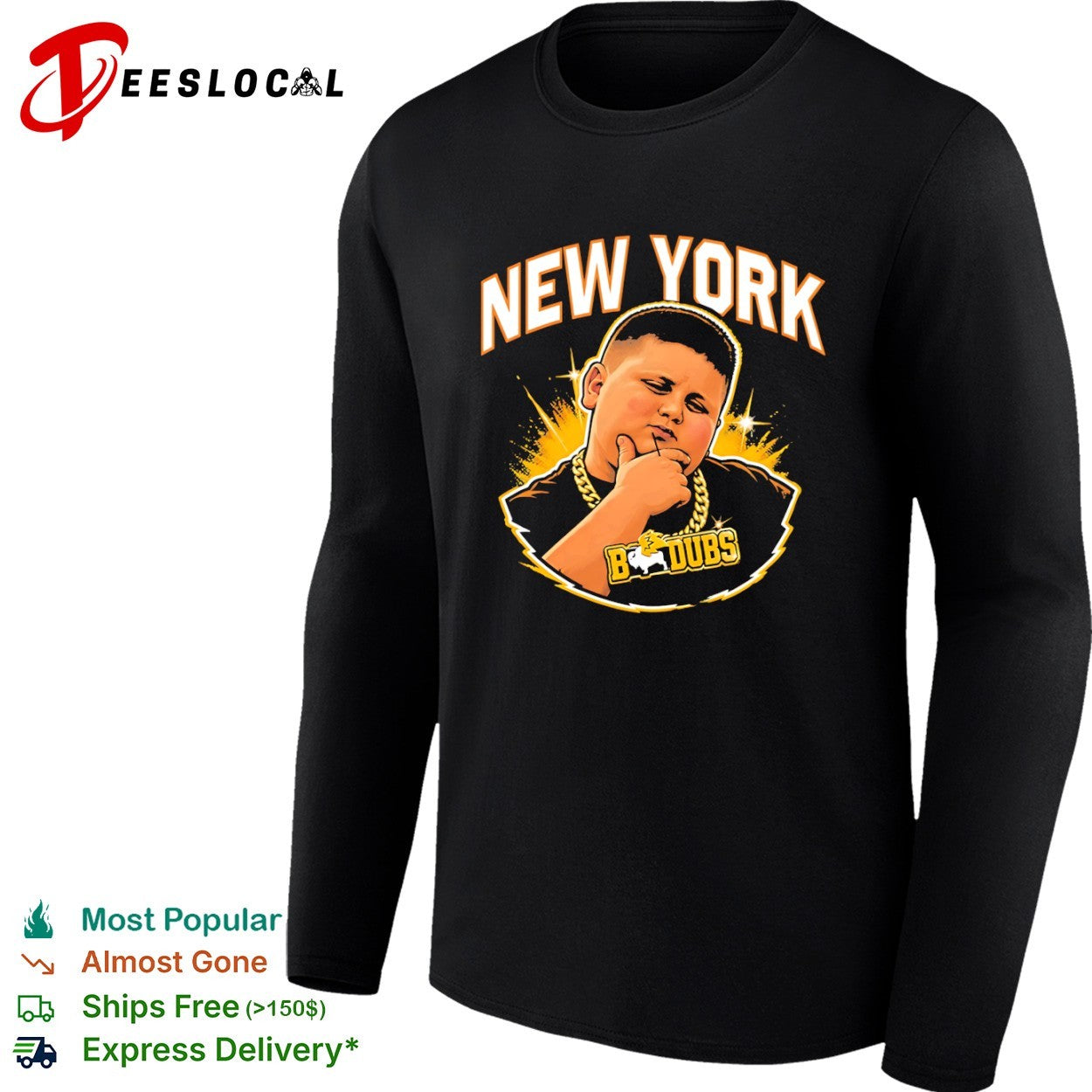 New York Knicks Buffalo Wild Wings B Dubs shirt