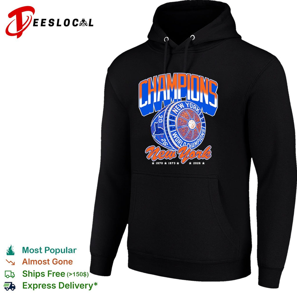 New York Knicks Champions 1970 1973 2026 World Champions New York basketball shirt