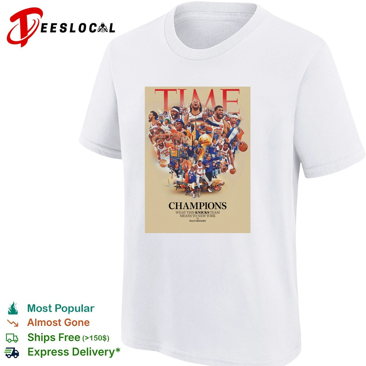 New York Knicks Champions Time Magazine Art shirt