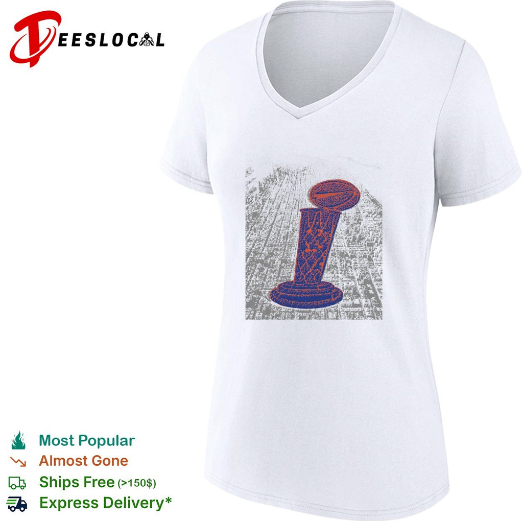 New York Knicks Championship Trophy NBA Basketball shirt
