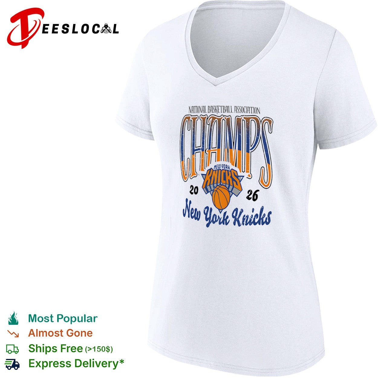 New York Knicks Champs 2026 National Basketball Association Finals shirt
