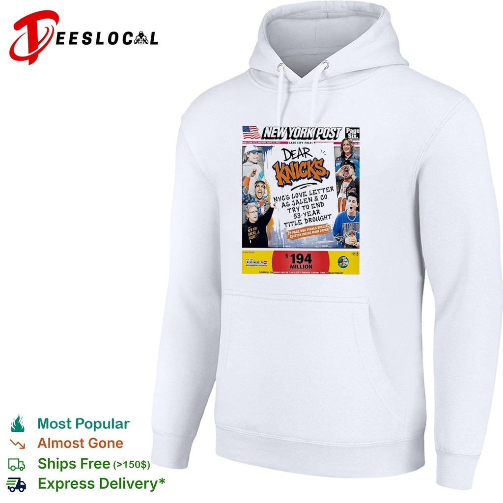 New York Knicks Dear Knicks NYC Love Letter 53 Year Title Drought NBA Finals shirt