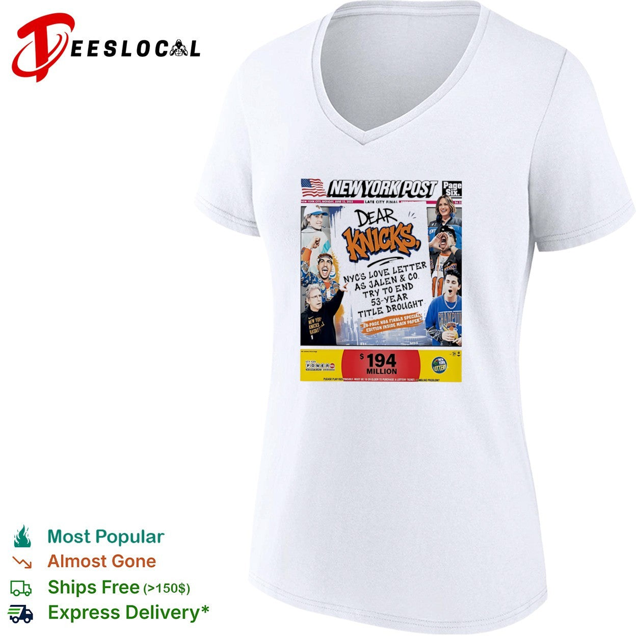 New York Knicks Dear Knicks NYC Love Letter 53 Year Title Drought NBA Finals shirt