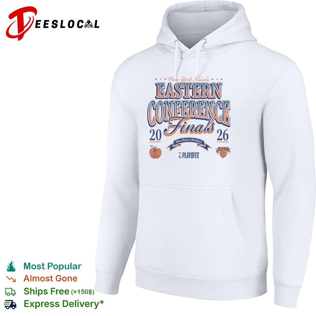 New York Knicks Eastern Conference Finals 2026 New York or Nowhere Playoffs shirt