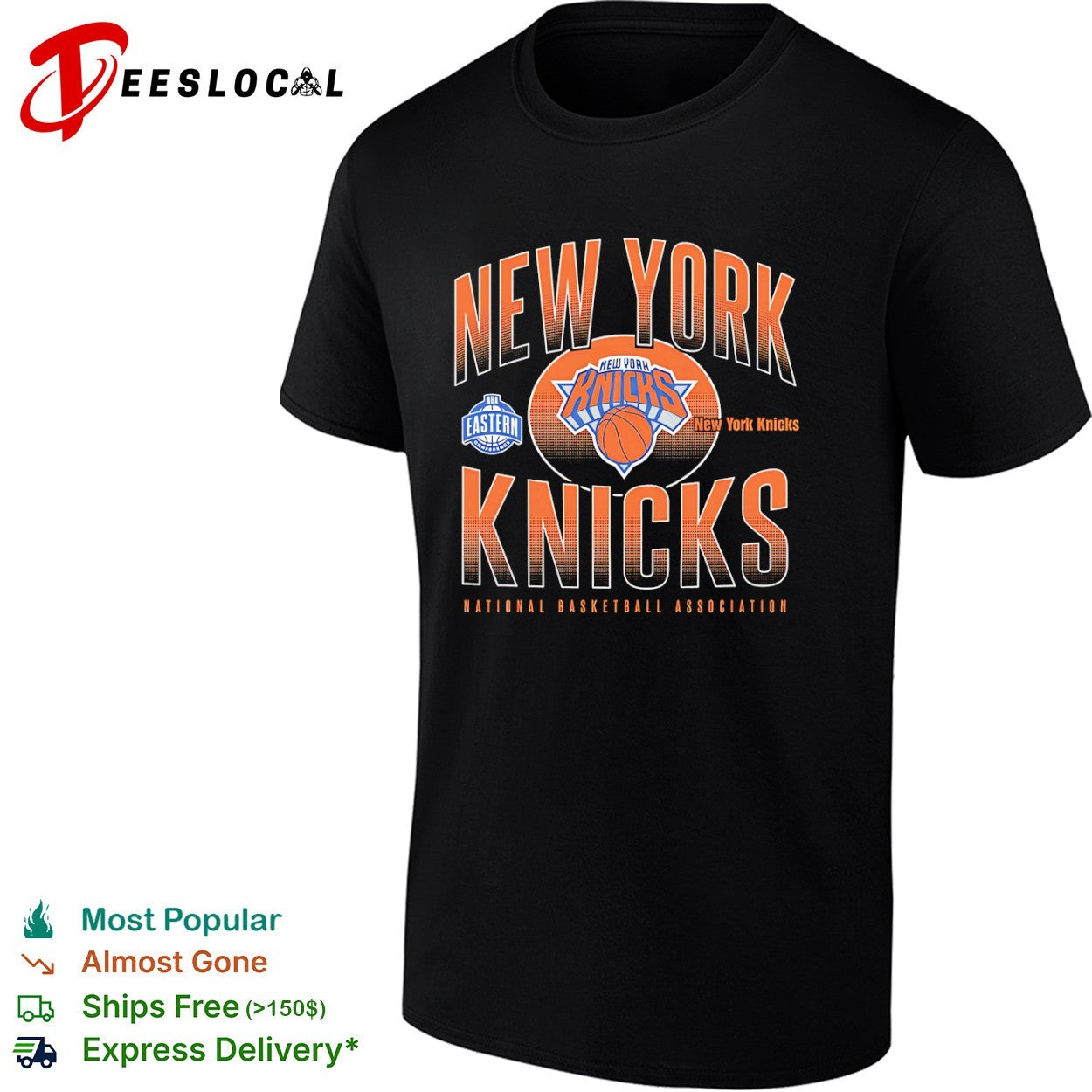 New York Knicks Eastern Conference National Basketball Association logo shirt