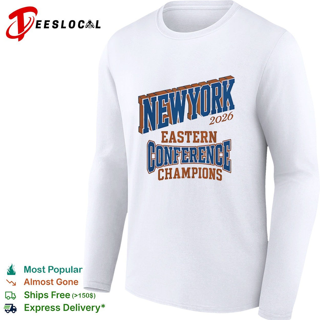 New York Knicks Eastern Conference champions 2026 vintage shirt