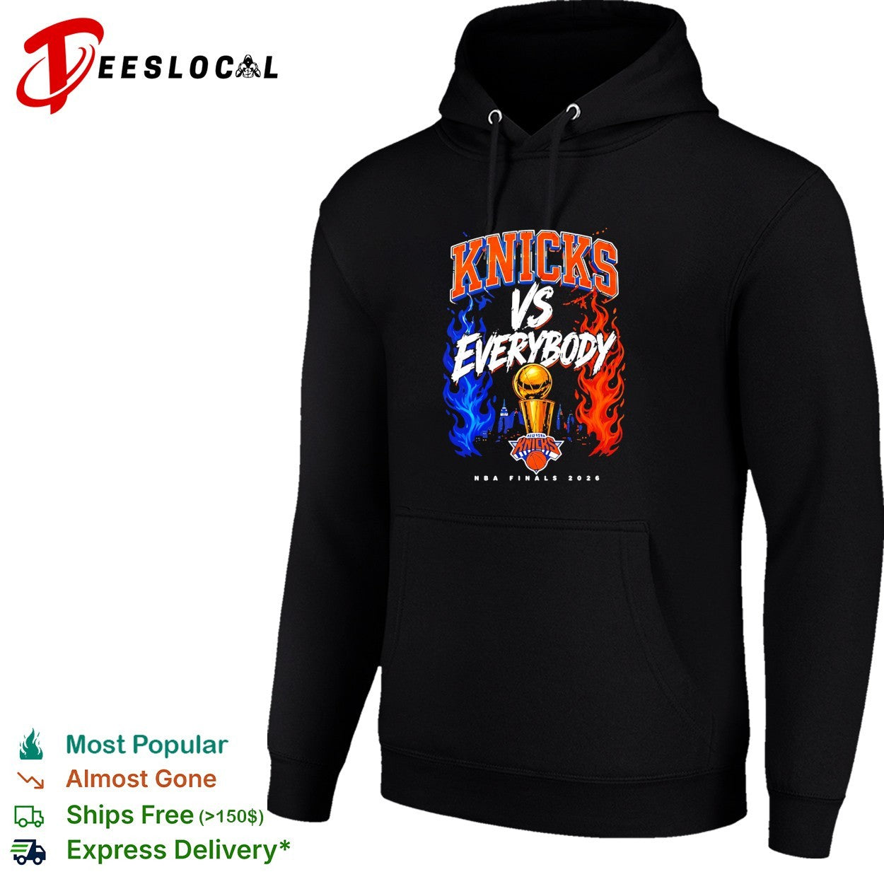 New York Knicks Everybody Fire Trophy NBA Finals 2026 shirt