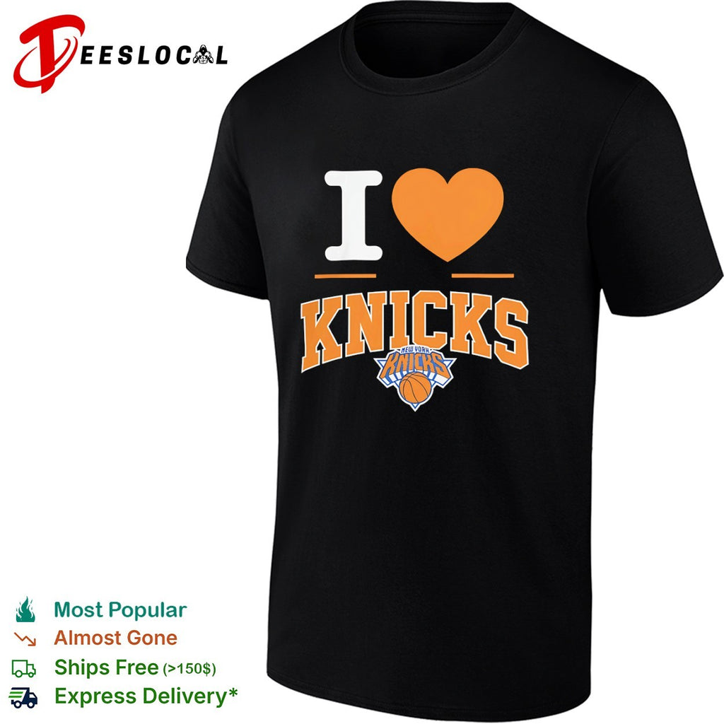 New York Knicks I heart shirt