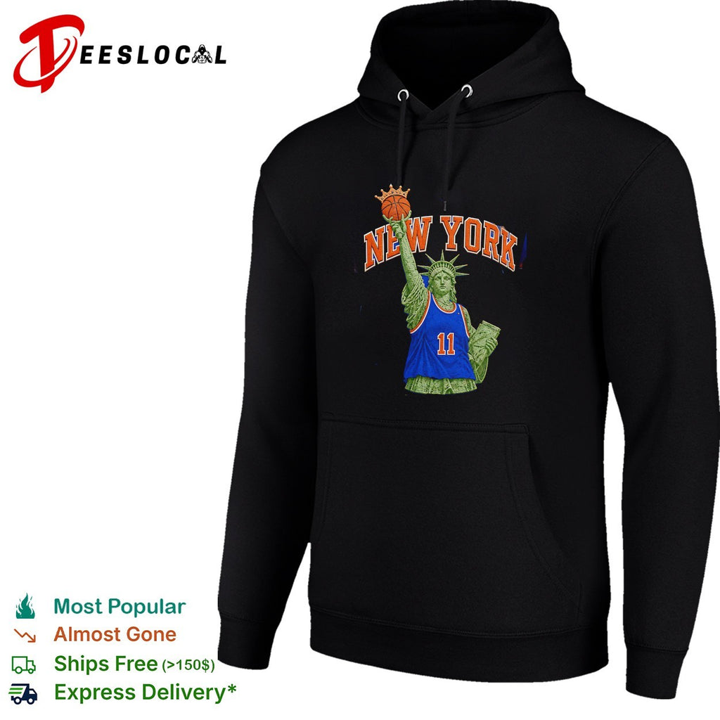New York Knicks Jalen Brunson Statue of Liberty 11 NBA Finals 2026 shirt