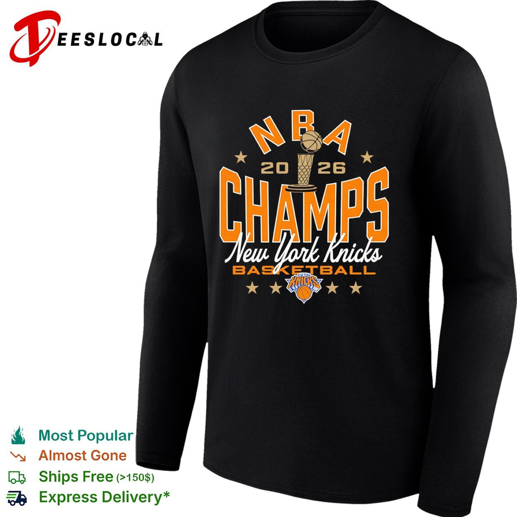 New York Knicks NBA 2026 Champs Basketball Official Team Shirt
