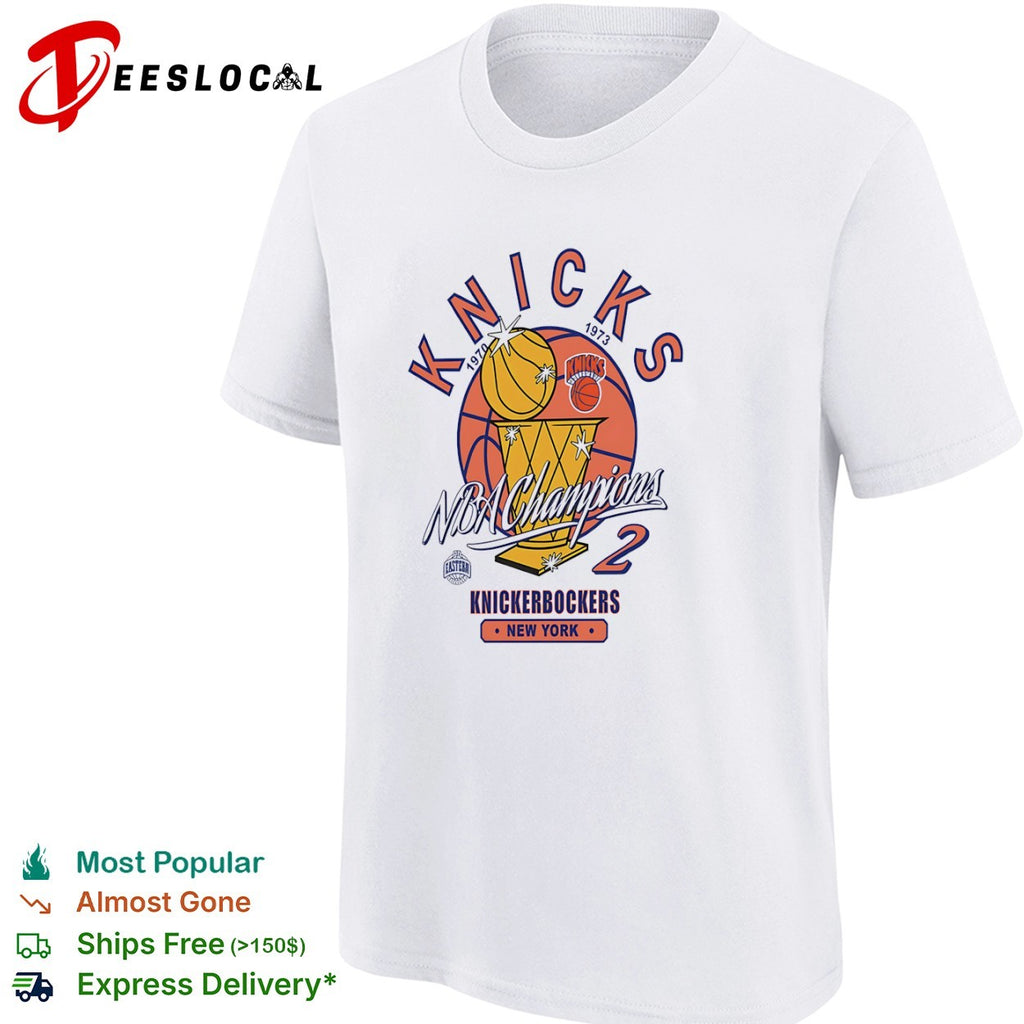 New York Knicks NBA Champions 1970 1973 Knickerbockers Eastern Conference 2 shirt