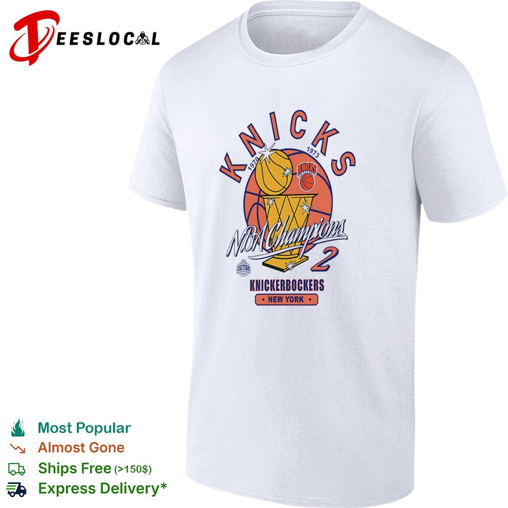 New York Knicks NBA Champions 1970 1973 Knickerbockers Eastern Conference 2 shirt