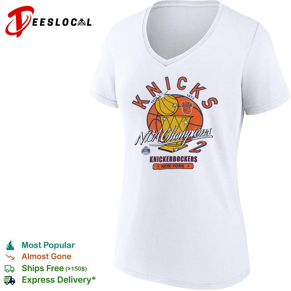 New York Knicks NBA Champions 1970 1973 Knickerbockers shirt