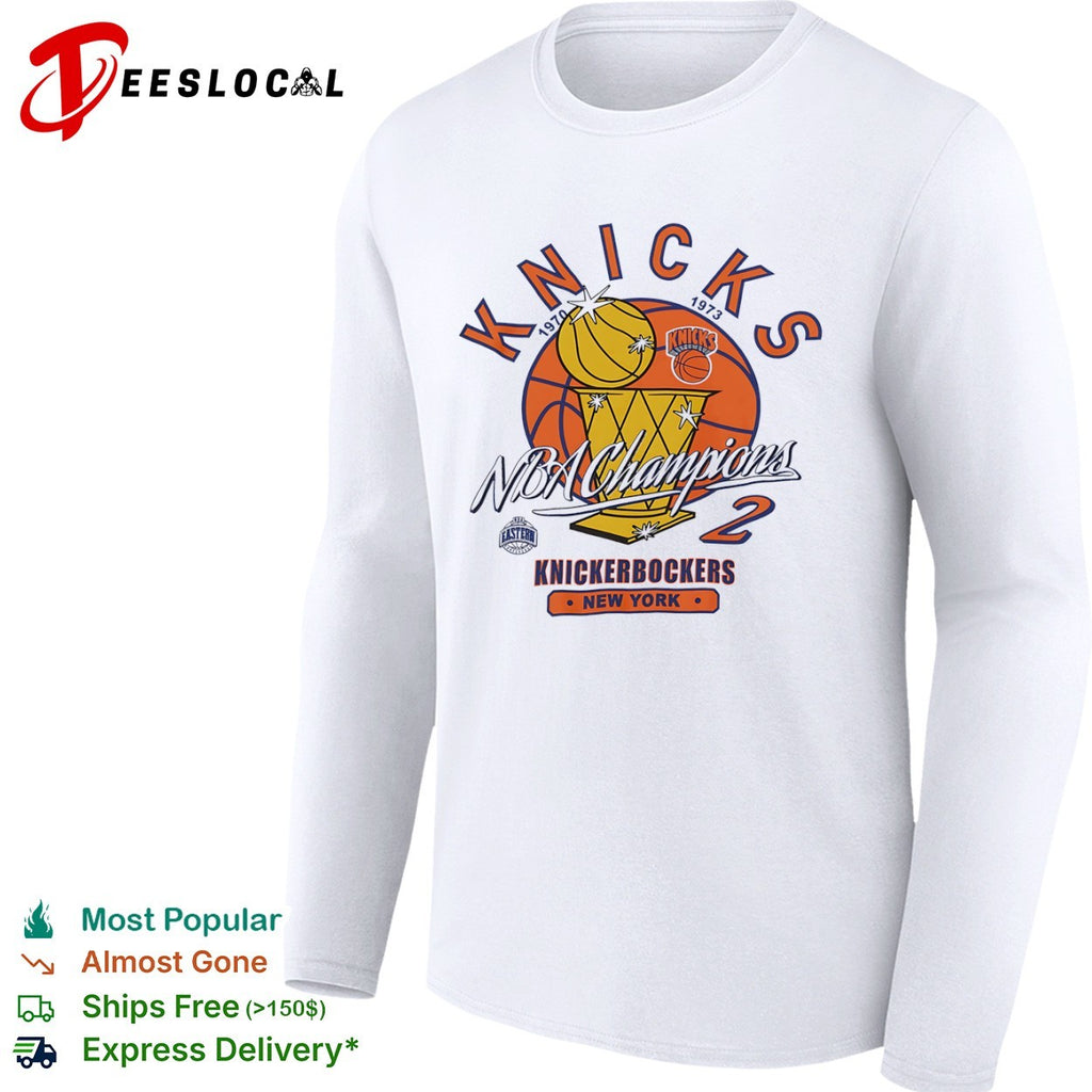 New York Knicks NBA Champions 1970 1973 Knickerbockers shirt