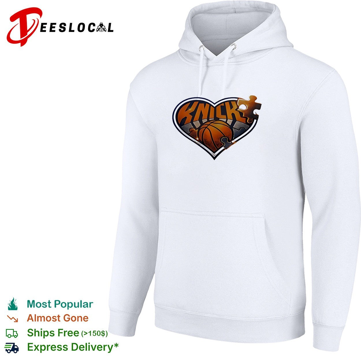 New York Knicks NBA Champions 2026 heart puzzle logo shirt