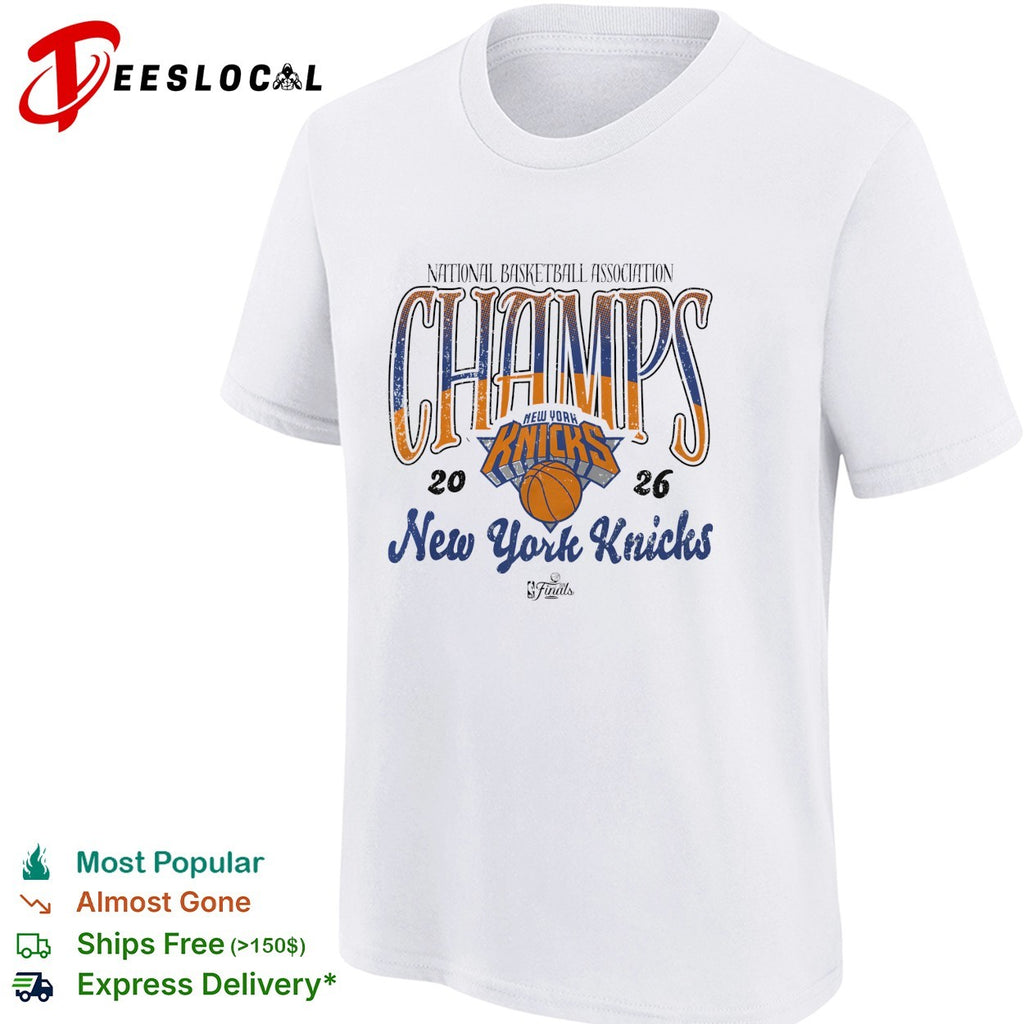 New York Knicks NBA Champs 2026 New York Forever retro distressed art shirt