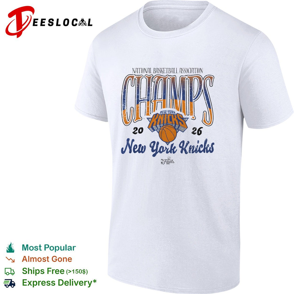 New York Knicks NBA Champs 2026 New York Forever retro distressed art shirt