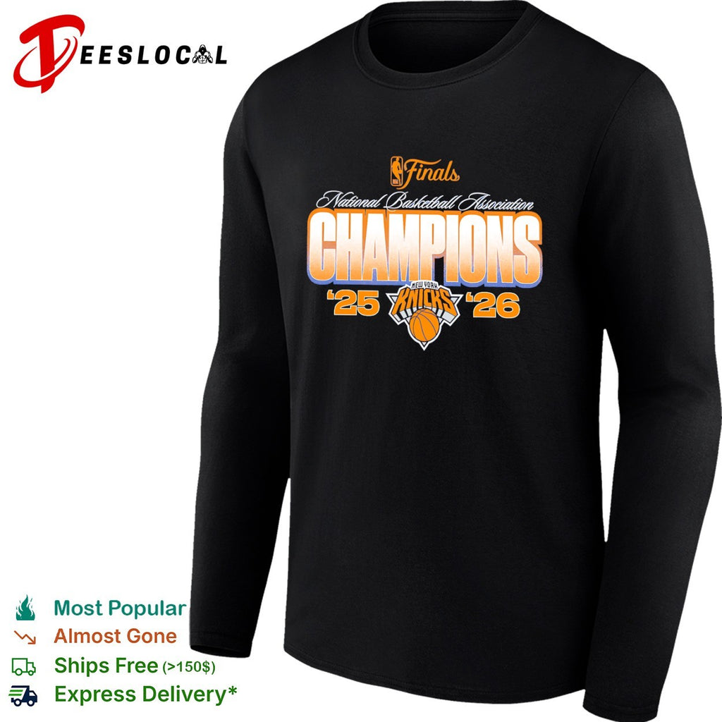 New York Knicks NBA Finals Champions 2025 2026 National Basketball Association shirt