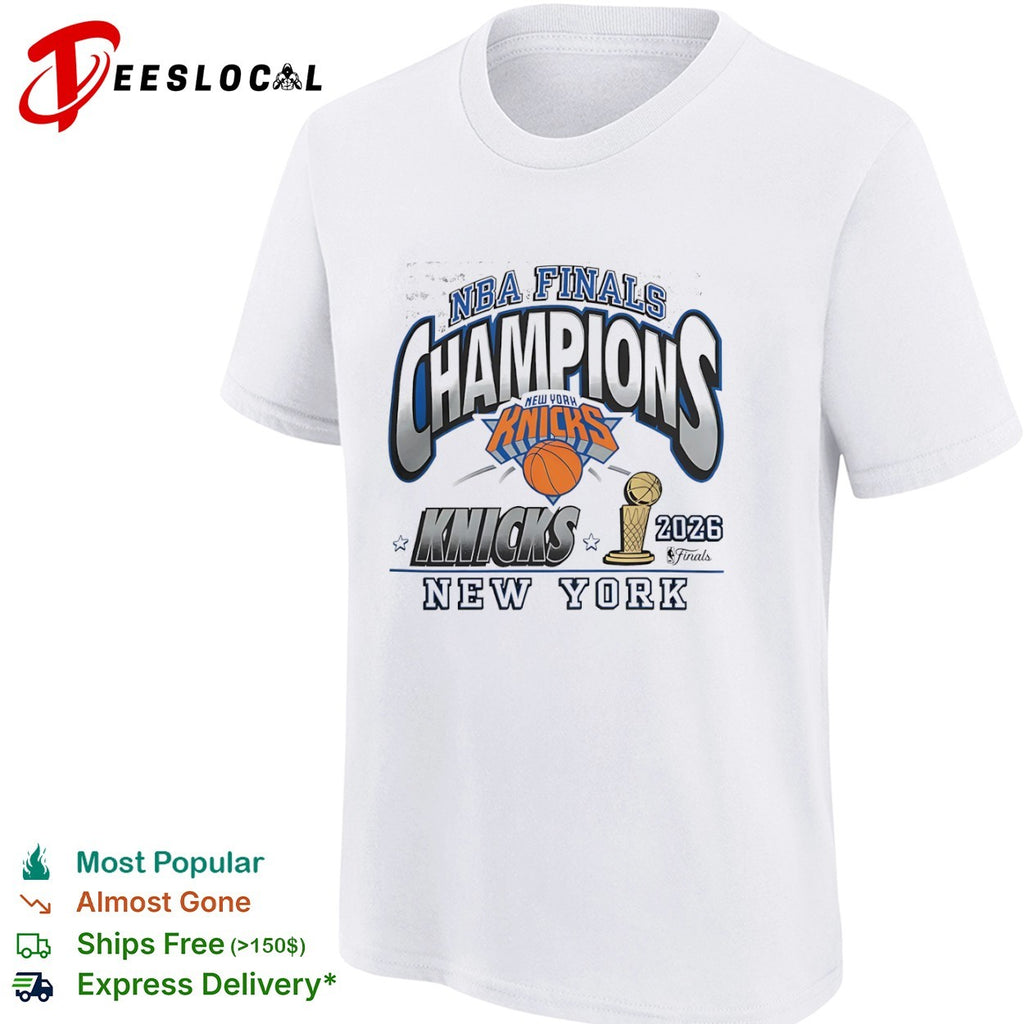 New York Knicks NBA Finals Champions 2026 Finals New York Knicks Basketball shirt