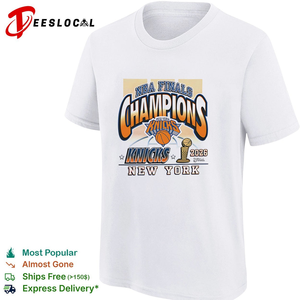 New York Knicks NBA Finals Champions 2026 shirt