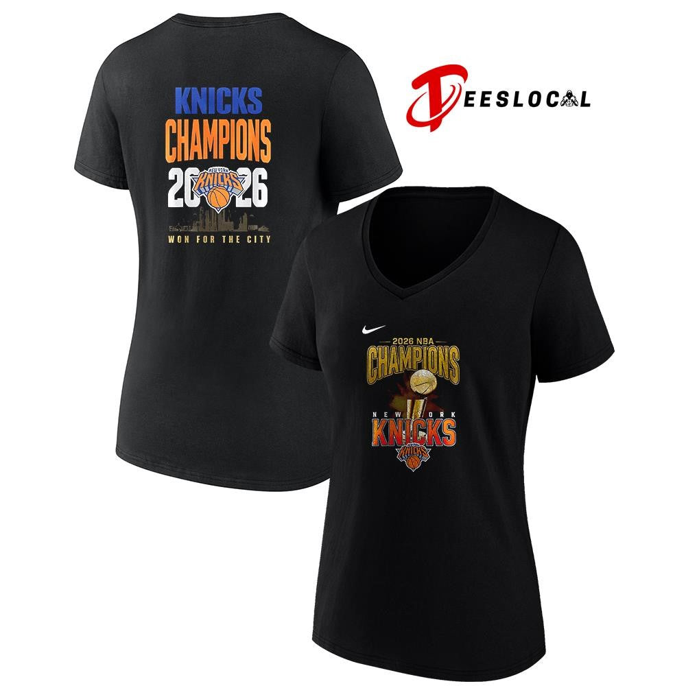New York Knicks NBA Finals Champions won for the city graphic shirt