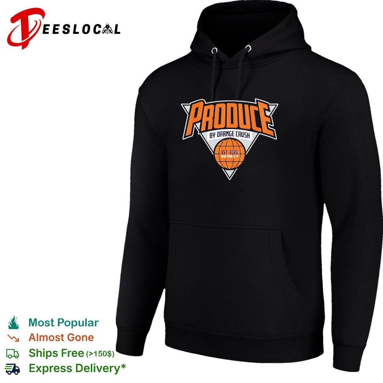 New York Knicks NBA Produce by Orange Crush shirt