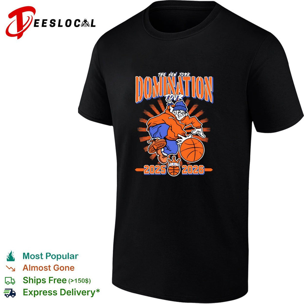 New York Knicks NBA The New York Domination Tour shirt