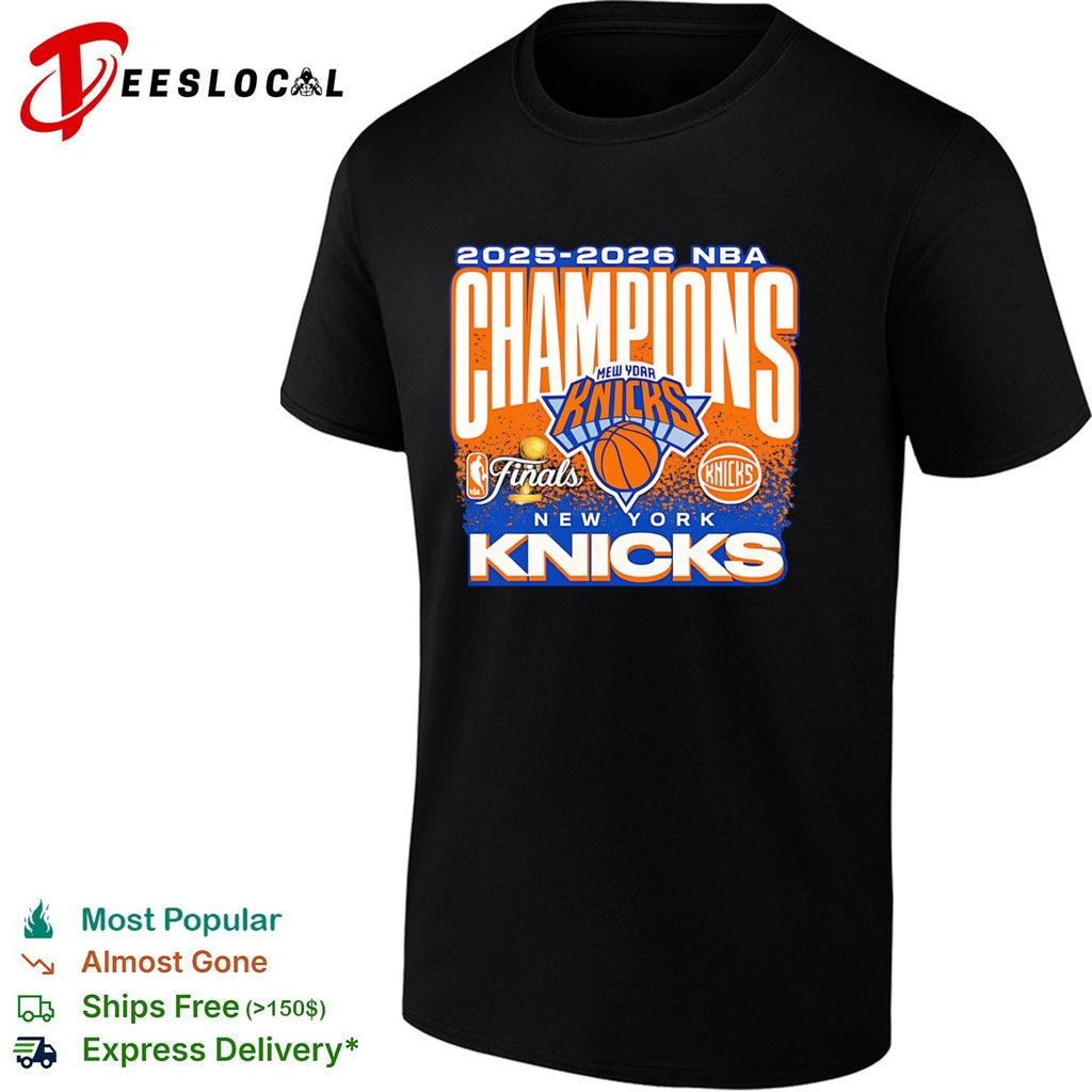 New York Knicks NBA champions basketball 2025 2026 finals shirt