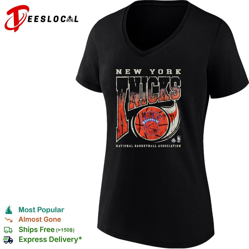 New York Knicks National Basketball Association official team logo basketball shirt