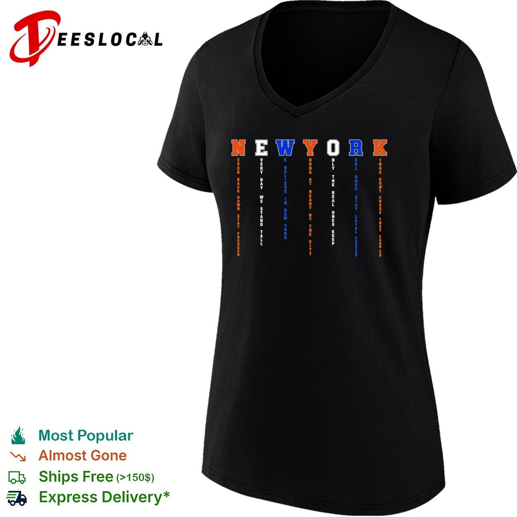 New York Knicks Never Back Down Stay Focused shirt