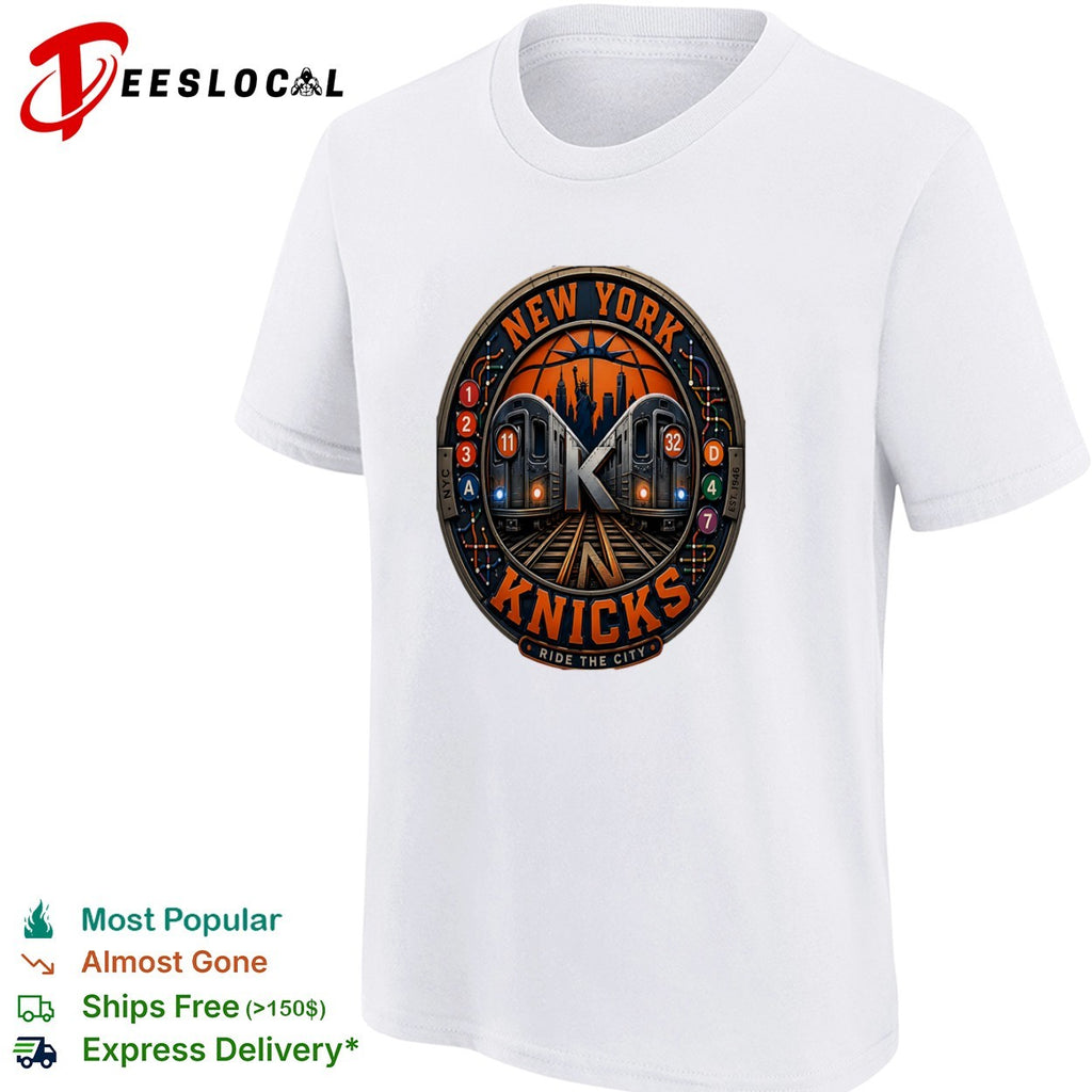 New York Knicks Ride the City Subway shirt