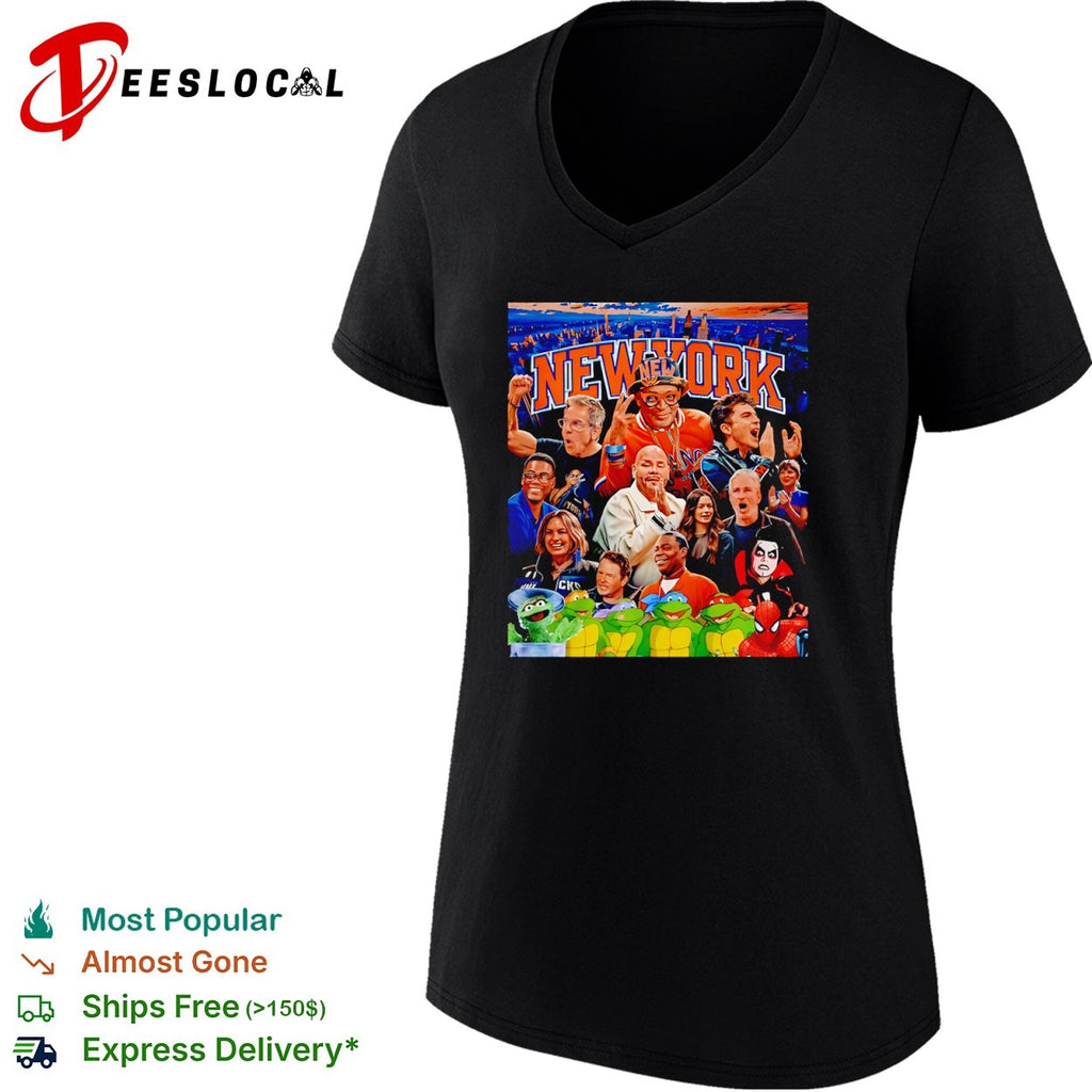 New York Knicks Spike Lee Ben Stiller Chris Rock Timothee Chalamet Fat Joe shirt