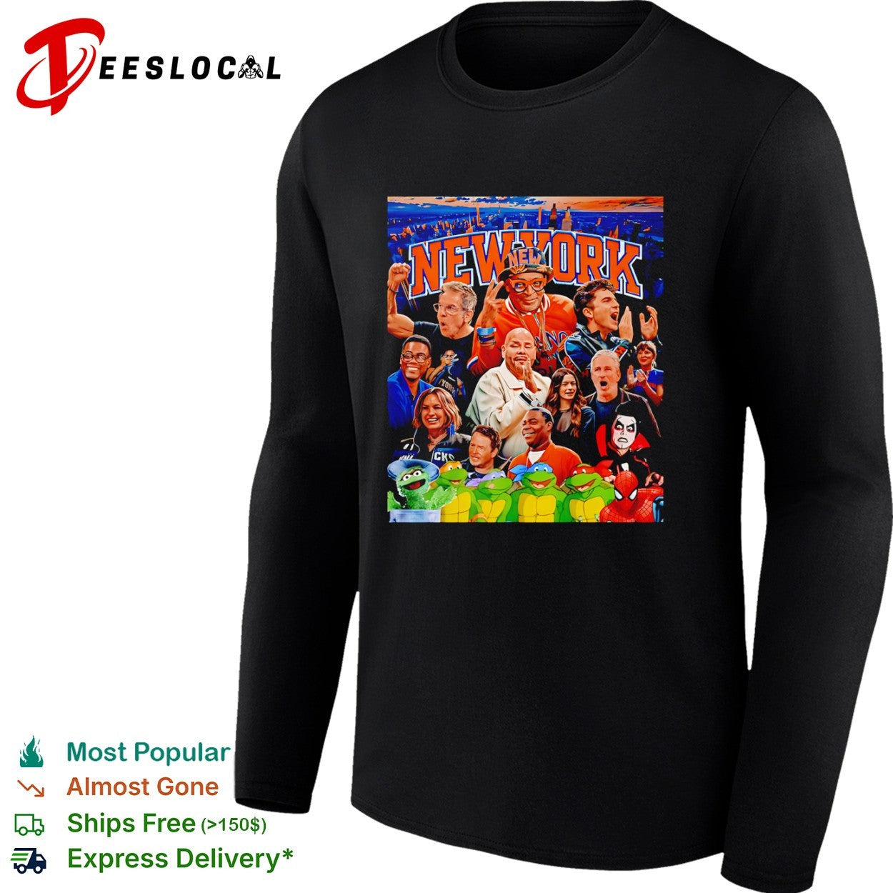 New York Knicks Spike Lee Ben Stiller Chris Rock Timothee Chalamet Fat Joe shirt