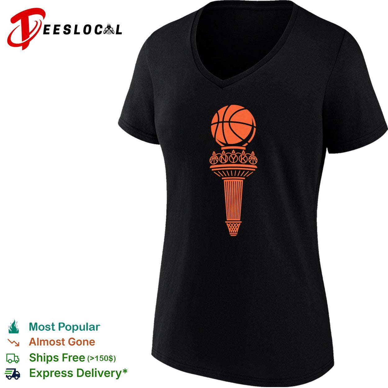 New York Knicks Statue of Liberty Basketball Logo shirt