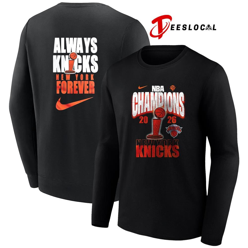New York Knicks always Knicks New York forever NBA Finals Champions graphic shirt