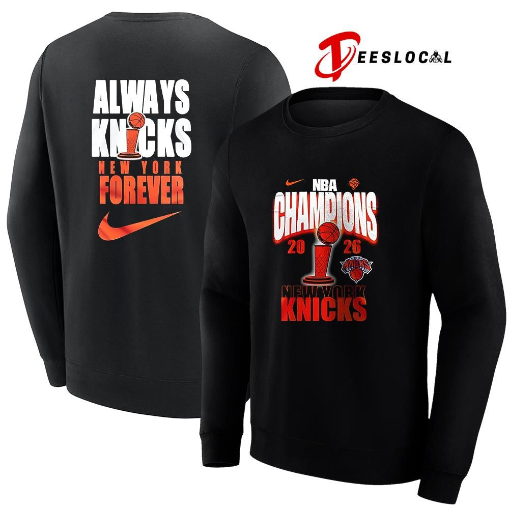 New York Knicks always Knicks New York forever NBA Finals Champions graphic shirt