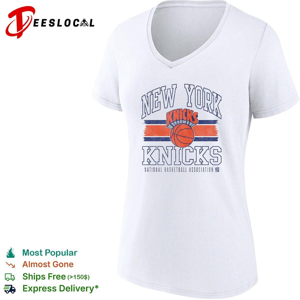 New York Knicks association stripe vintage shirt